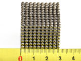 Le cube de 1000 billes 3 mm et sa règle